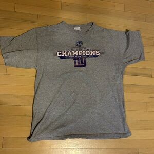 Men’s XL NFL Gray Giants SB XLII T-Shirt